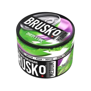 Табак Brusko Medium, 50гр "Энергетик"